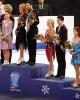 Posing for official podium portraits with Meryl paying attention this time