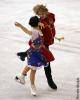 Meryl Davis &amp; Charlie White during Original Dance practice