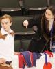 Jennifer Wester &amp; Daniil Barantsev with coach Anjelika Krylova