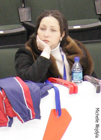 Anjelika Krylova at the boards