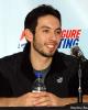 Ben Agosto at the press conference following the original dance