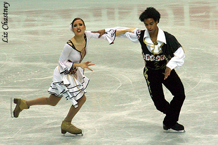 Leonie Krail &amp; Oscar Peter (SUI) 