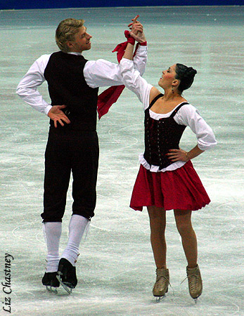 Isabelle Delobel &amp; Olivier Schoenfelder (FRA) 