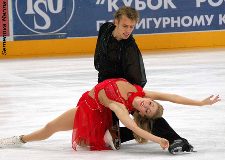 Katherine Copely &amp; Deividas Stagniunas (LTU) 