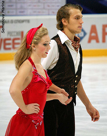 Katherine Copely &amp; Deividas Stagniunas (LTU) 