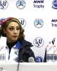 Federica Faiella &amp; Massimo Scali at the press conference after the OD
