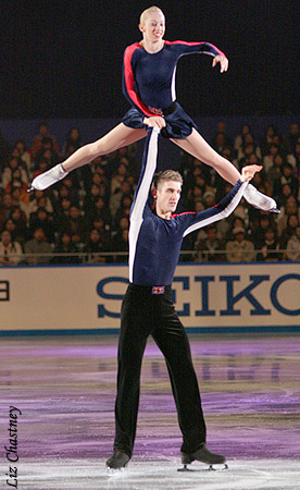 Stacey Kemp &amp; David King (GBR) 4th Place Pairs