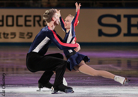 Stacey Kemp &amp; David King (GBR) 4th Place Pairs