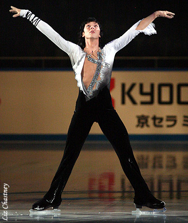Johnny Weir (USA) 2nd Place Men