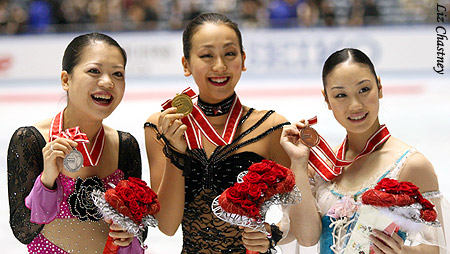 Japanese Ladies Sweep Podium