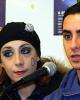 Federica Faiella &amp; Massimo Scali at the press conference after the FD