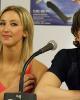 Sinead Kerr &amp; John Kerr at the press conference after the FD