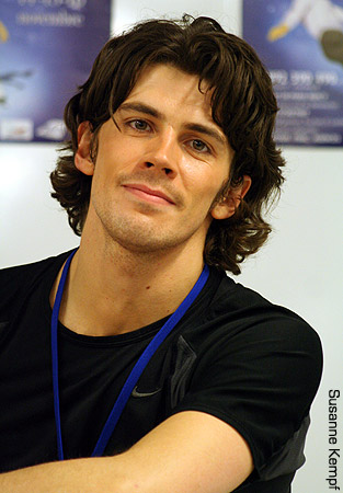 John Kerr at the press conference after the FD