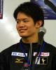 Takahiko Kozuka at the press conference after the Free Skate