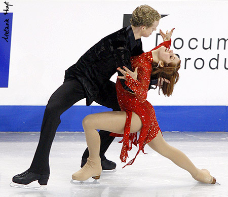Emily Samuelson &amp; Evan Bates