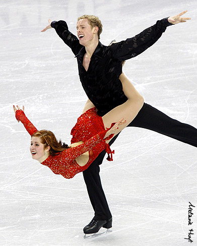 Emily Samuelson &amp; Evan Bates