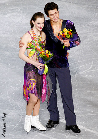 Silver Medalists Tessa Virtue &amp; Scott Moir, Canada