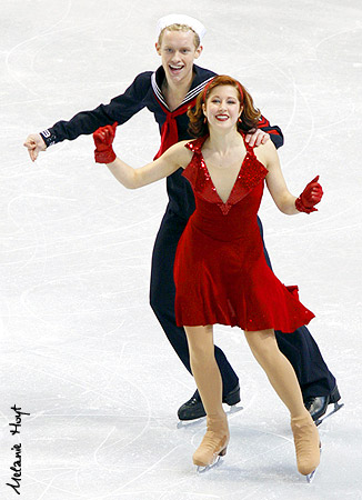 Emily Samuelson &amp; Evan Bates