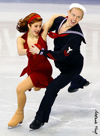 Emily Samuelson &amp; Evan Bates