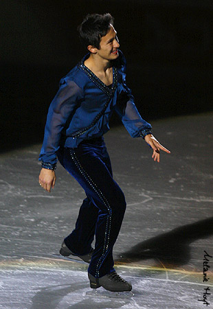Patrick Chan in the opening
