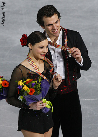 Pairs Silver Medalists Jessica Dube &amp; Bryce Davison