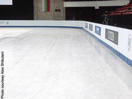 The rink at the Winter Sport Hall