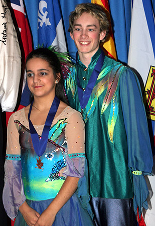 Kelly Oliveira &amp; Jordan Hockley Eastern Novice bronze.