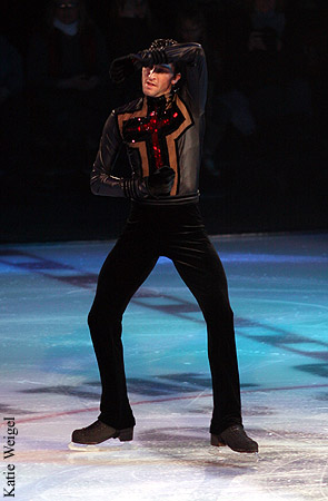 Whew!  It's not easy skating to unique musical choices.