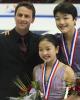 Maia &amp; Alex Shibutani with coach Igor Shpilband