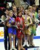 The senior dance medalists