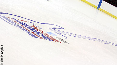 Funky angle of logo (when my lens was too long to get it all in without making you dizzy)