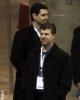 Jason Dungjen and Steve Hartsell at novice pairs practice Sunday