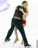 Caydee Denney &amp; Jeremy Barrett after their free skate