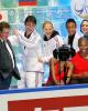 Team France showing major team spirit during pairs SP!!!