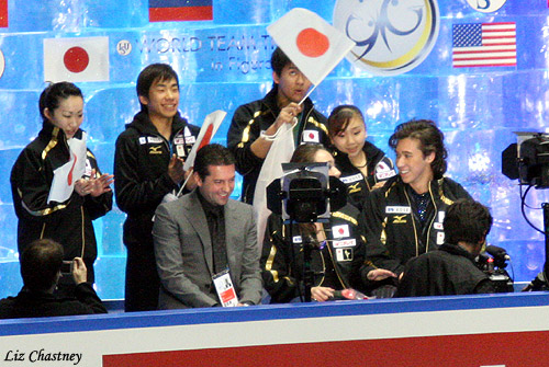 Team Japan not out in full force for the Reeds. Tsk Tsk.
