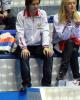 While the Team USA Party Patrol is in the kiss and cry, Team Russia watches from their penthouse
