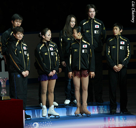 Team Japan lost one of its members!
