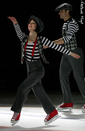 Sasha Cohen and Patrice Lauzon - "Sock Him in the Jaw"