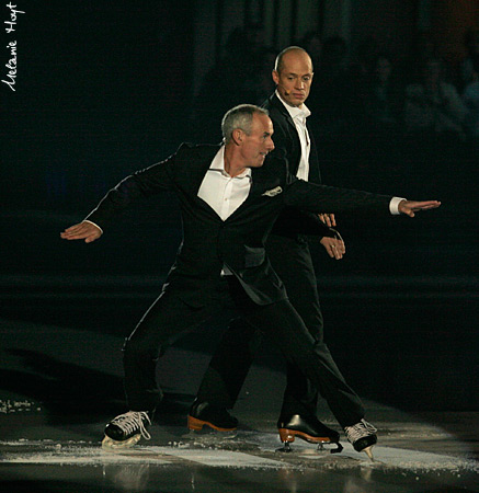Ron MacLean and Kurt Browning