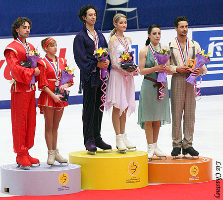 The dance podium