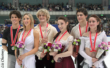 The NHK dance medalists