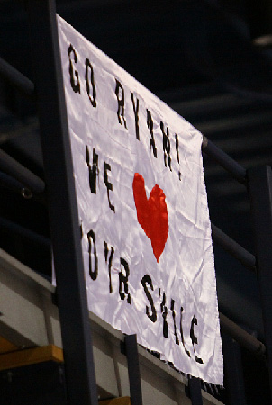 Ryan Bradley gets a banner!
