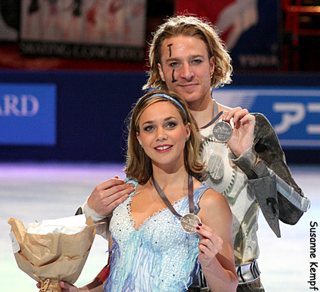 Nathalie Pechalat &amp; Fabian Bourzat (FRA) Silver