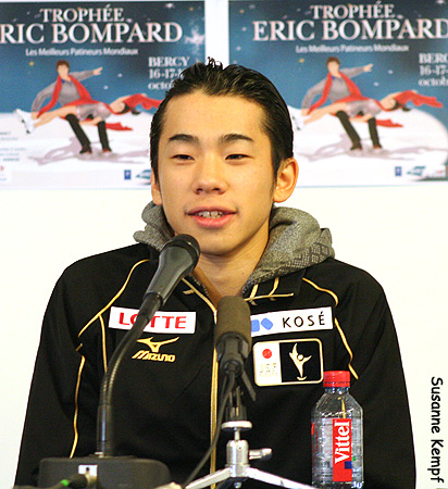 Nobunari Oda (JPN) 2nd after SP