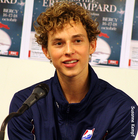 Adam Rippon (USA) 3rd after SP