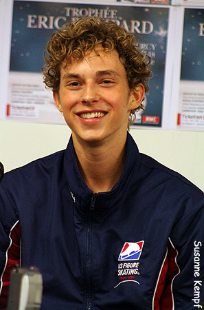 Adam Rippon (USA) 3rd after SP