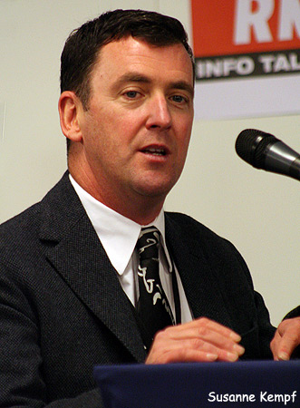 Brian Orser, coach of Adam Rippon