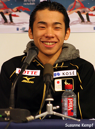 Nobunari Oda (JPN) 2nd after SP