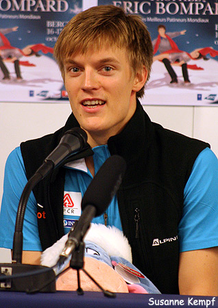 Tomas Verner (CZE) 1st after SP
