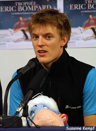 Tomas Verner (CZE) 1st after SP